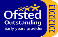 Ofsted Outstanding Early Years 2012-13 logo