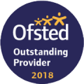 Ofsted Outstanding 2018 logo
